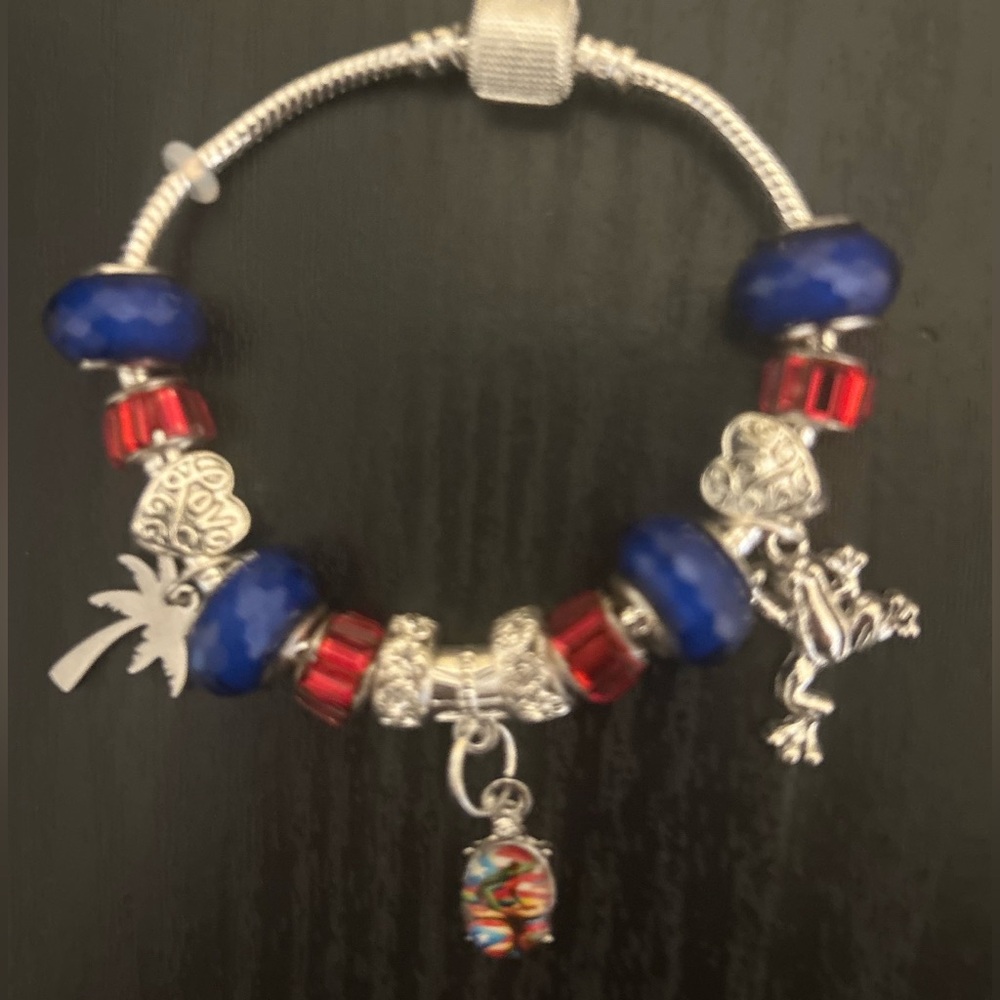 Puerto Rico Charm Bracelet